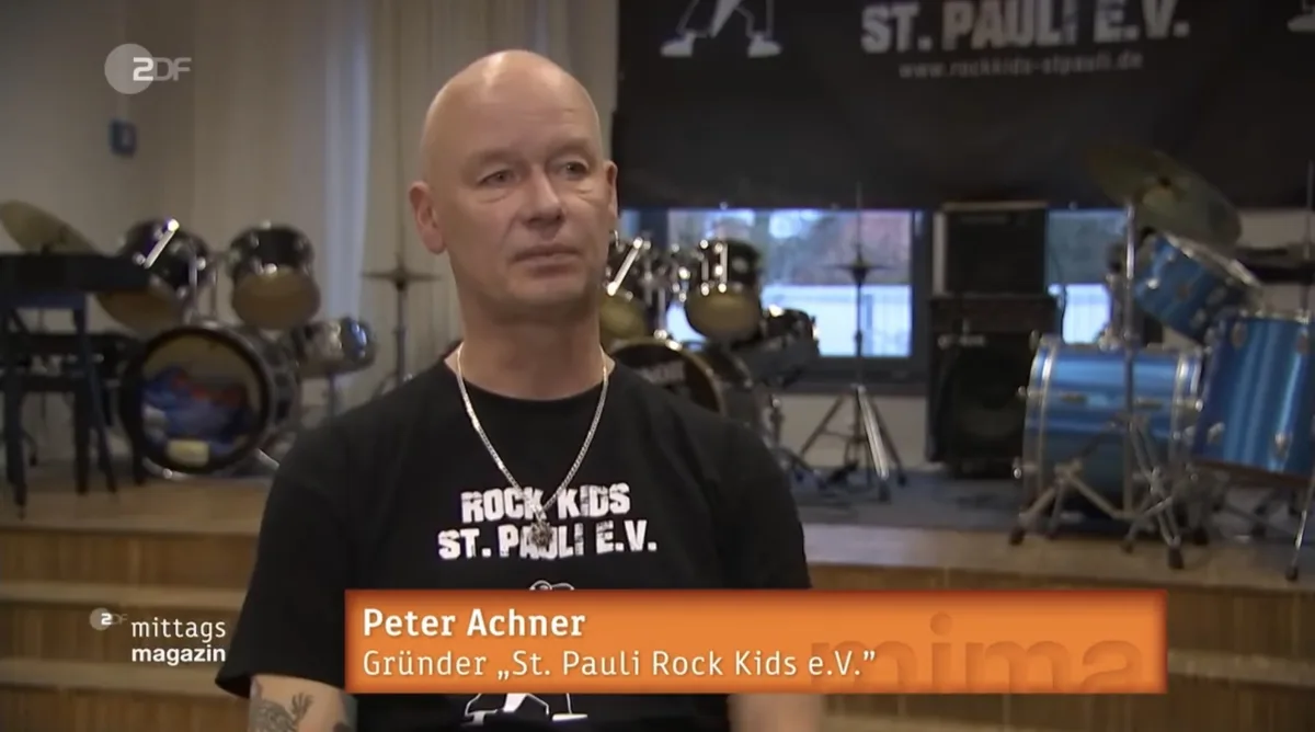 ZDF MITTAGSMAGZIN - „Der rockende Pädagoge vom Kiez“